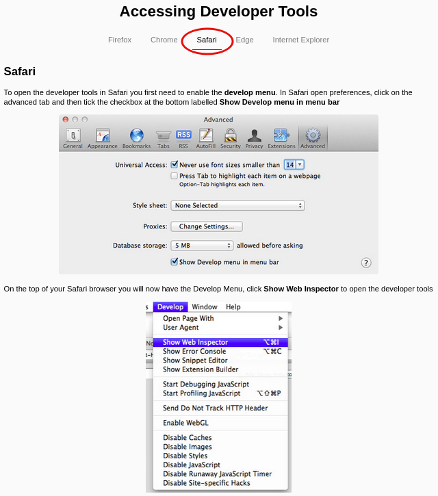 Accessing Developer Tools - 3 Accessing Developer Tools - 3