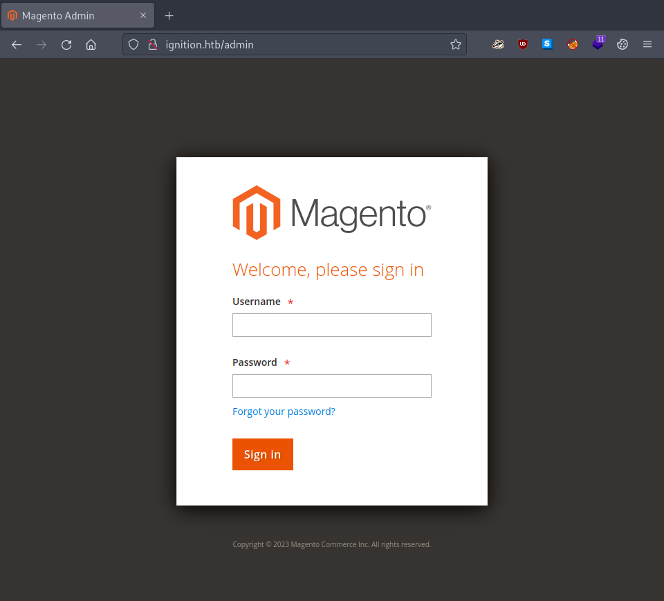 Magento-admin-login-page Magento-admin-login-page