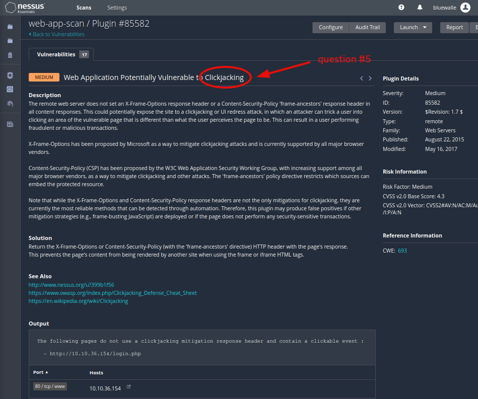 Web application scanning - 10 Web application scanning - 10